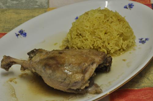 Jak uvařit šťavnatá kachna se sváteční rýží ? Snadné recept, připravený za 60 - 90 minut